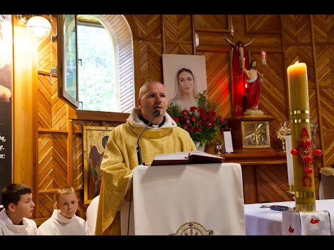 Czatachowa 14.05.2023 -Kazanie o.Daniela - Sakrament Bierzmowania. Młodzi odważnymi świadkami Jezusa
