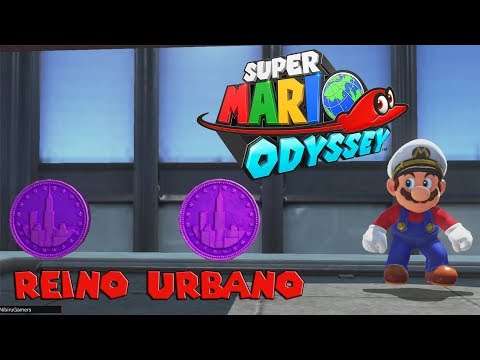 Las 100 MONEDAS MORADAS del REINO URBANO - Super Mario Odyssey