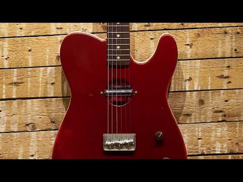 RebelRelic  Convertible -T  Semi Acoustic - Candy Apple Red - Shop Model image 13