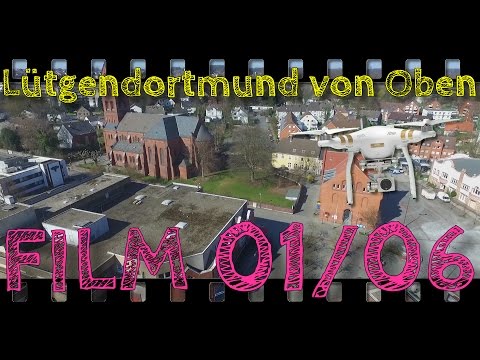 Lütgendortmund Krankenhaus   Rewe   Amshove   Konze von oben