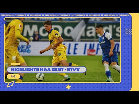KAA Koninklijke Atletiek Associatie Gent 2-0 Koninklijke Sint-Truidense Voetbalvereniging 