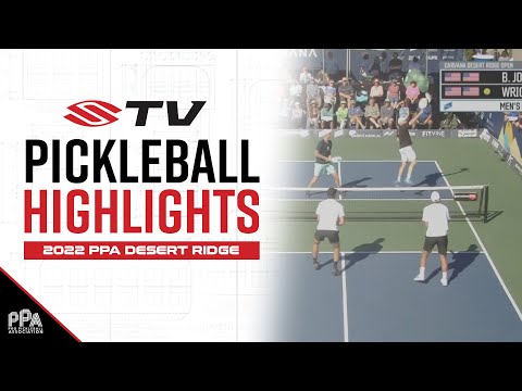 Matt Wright's Fast Hands Pickleball Highlight - 2022 PPA Desert Ridge Men's Doubles