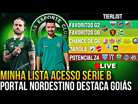 💚🏆 PORTAL NORDESTE COLOCA O GOIÁS COMO FAVORITO NA SÉRIE B
