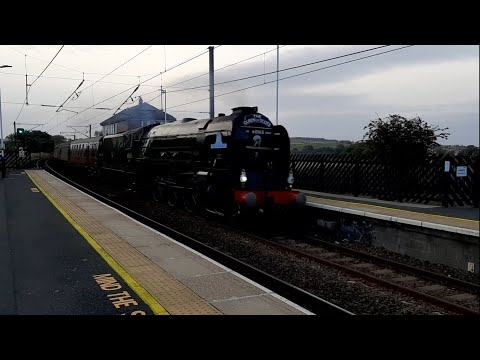 60163 "Tornado" at Alnmouth (Queen of Scots) 12/09/2020