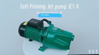 Self-priming JET pump-JET A series