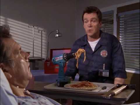 Scrubs Janitor Talks to Mr McNair