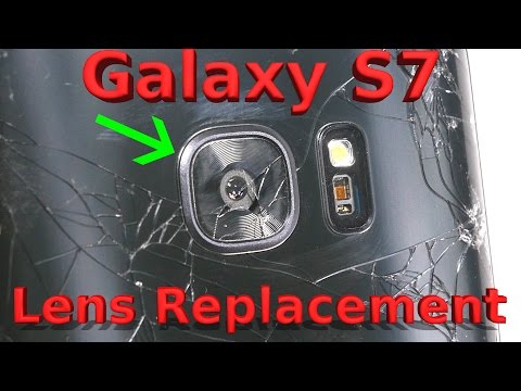 ギャラクシーS7のカメラレンズの取り替え-S7端の割れたガラスの苦境 (Galaxy S7 Camera Lens Replacement - S7 Edge Cracked Glass Fix)