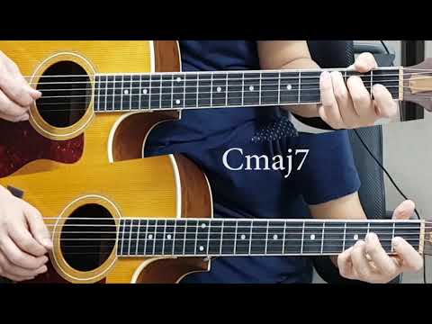 [Cyndi Lauper] True colors Acoustic guitar cover (with chords)