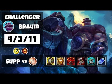 Braum vs Lux OCE Challenger SUPPORT (4/2/11) - v11.12