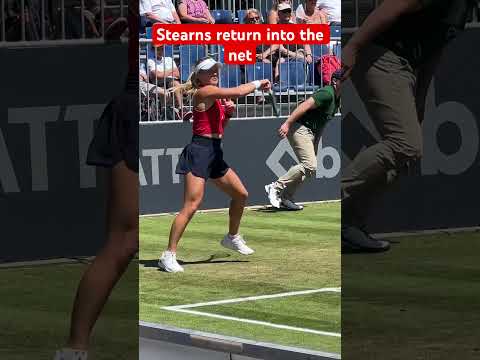 Peyton Stearns on return in Bad Homburg vs Julia Stusek #wta #tennisplayer #sports