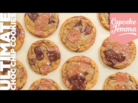 My ULTIMATE Chewy Chocolate Chip Cookie Recipe | Cupcake Jemma