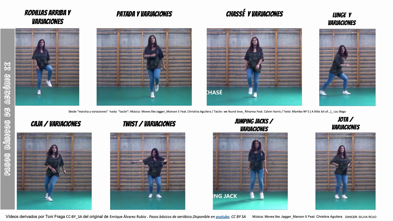 aerobic pasos basicos 2