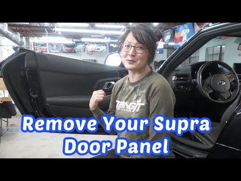 How To Remove The Door Panel On a GR Supra