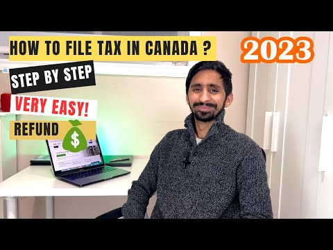 How to file taxes in Canada for the first time 2023|| Free of Cost||