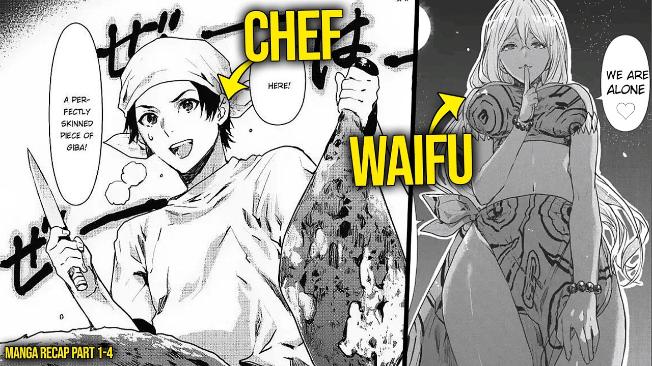 He is Reincarnated Into The Jungle & Is Saved By A Waifu & Joins The Clan As The Chef | Manga Recaps