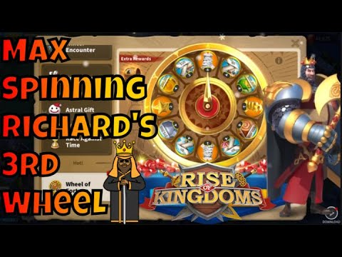 Max Spinning the Third Richard Wheel - Rise of Kingdoms