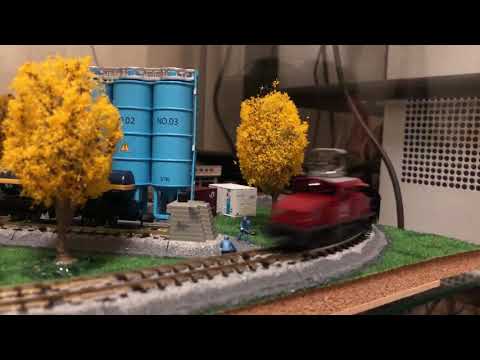 Kato N Scale Diorama #2 (different view)