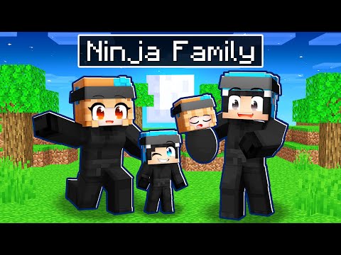 OMZ's Ninja Family in Minecraft?! Insane Parody!