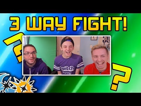 INSANE 3 PERSON BATTLE... WOW. | Ultra Sun and Moon RANDOM WONDER TRADE BATTLE #29