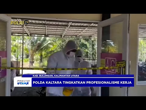 SIIDENT POLDA KALTARA LAKSANAKAN LATIHAN OLAH TKP PEMBUNUHAN DI MAKO POLDA KALTARA