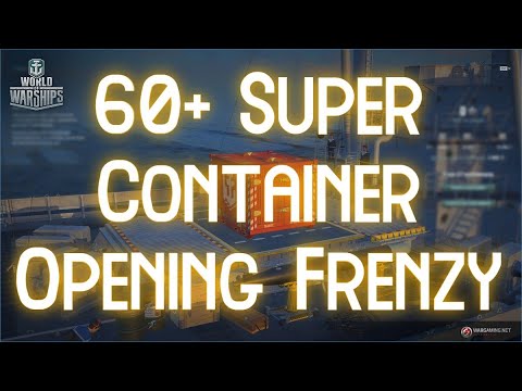 7th Anniversary World Of Warships Super Container Opening Frenzy SHIPVIEWS with Carburetor Gaming