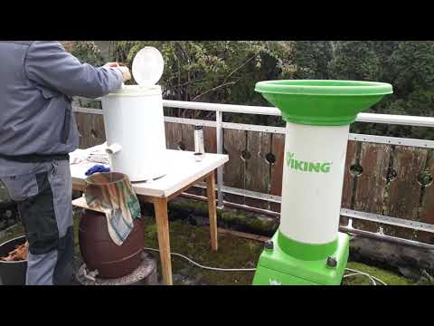 Apfelsaft selber machen.