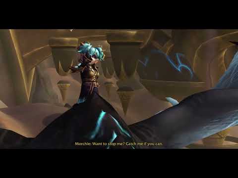 Chromie meets... Morchie - Cutscene - World of Warcraft Dragonflight