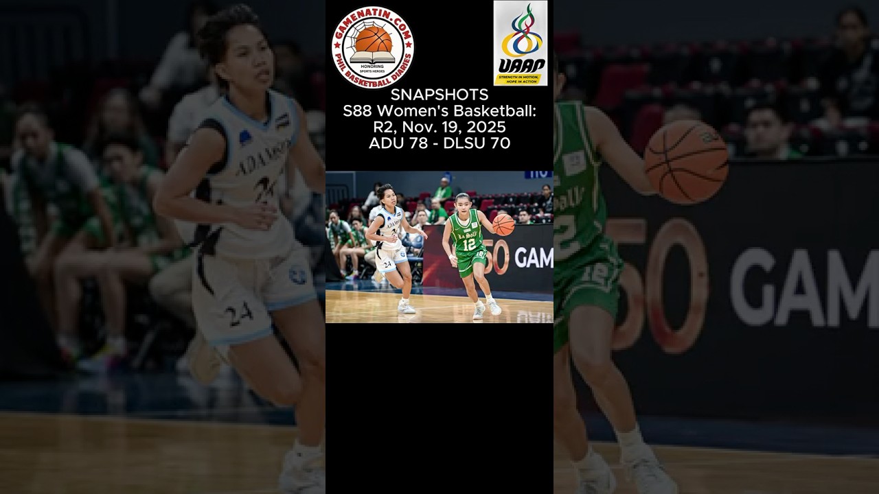 Snapshots: Women's Basketball - Adamson 78 - DLSU 70