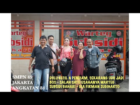 SMPN 49/84 JKT MAKAN ENAK DI WARTEG SUBSIDI BAHARI - KHARISMA BAHARI GROUP - FIRMAN SUGIHARTO