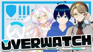 【#参加型 OW】アンランクやるよ！【オーバーウォッチ/コラボ/熊猫あき/黒岩白兎/黎上ふう】