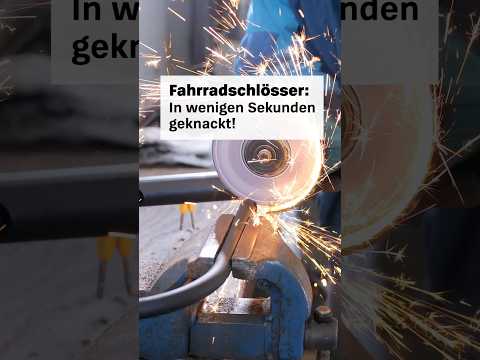 Test Fahrradschlösser 2025: Diese sind in wenigen Sekunden geknackt! (Stiftung Warentest)