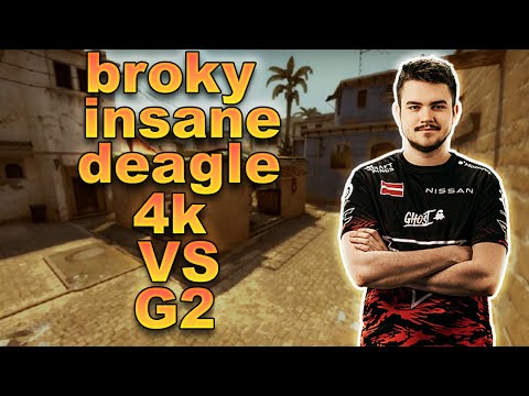 broky insane deagle 4k  vs G2 at Blast Premier