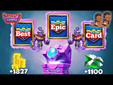Castle Crush 🔥 GreaT EPIC CHEST OpeninG 🔥 Worth 7000 Coins 🔥 Castle Crush Gameplay