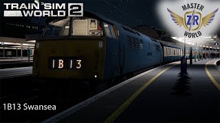 1B13 Swansea - Great Western Express - Class 52 - Train Sim World 2