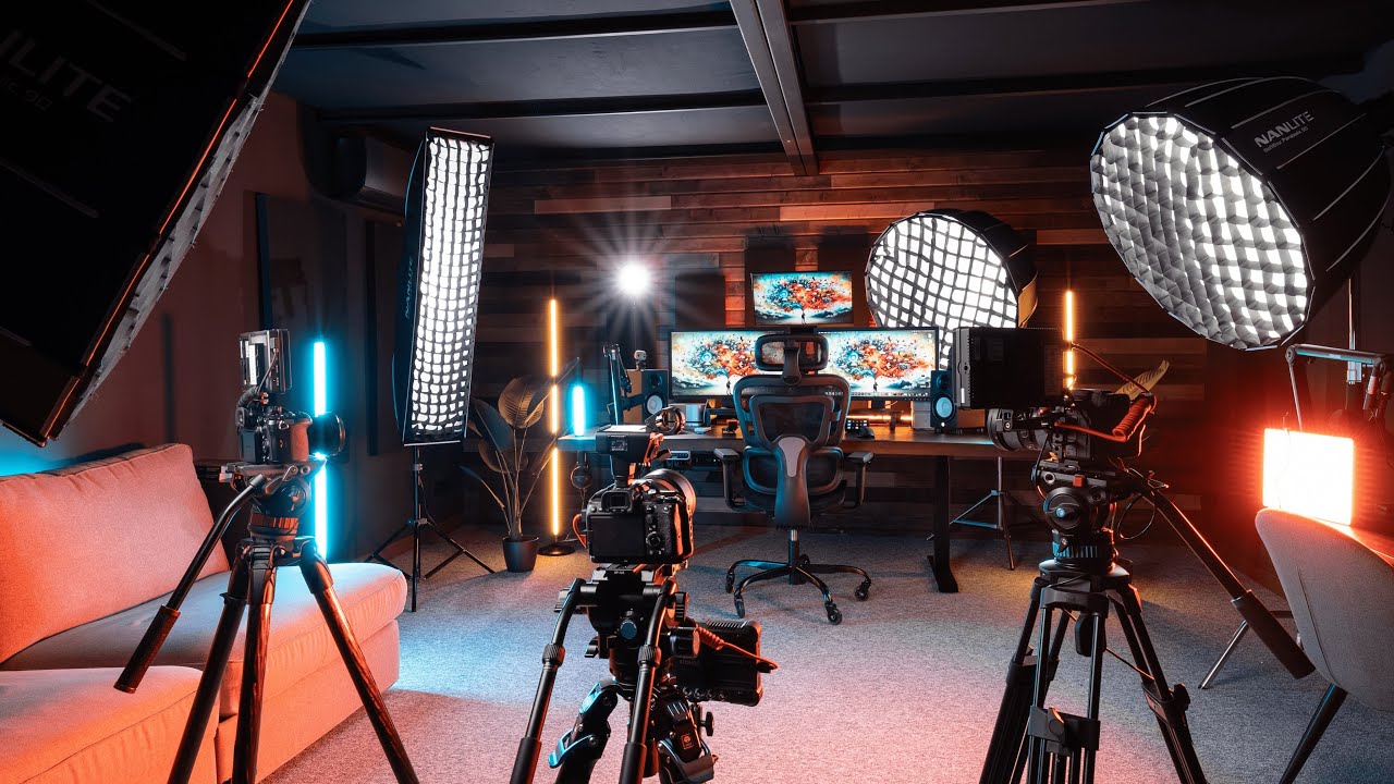 ESTUDIO AUDIOVISUAL 38m2 con 5 SETUPS | Tour Detallado | 2024