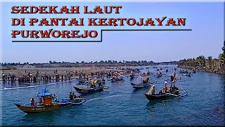 preview picture of video 'Sedekah Laut Di Pantai Kertojayan Purworejo'
