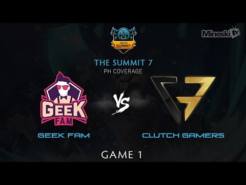 Geek Fam vs Clutch Gamers | The Summit 7 | PH Coverage | Game 1