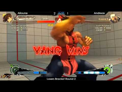 Scan USF4 Invitational: Alioune (Juri/Yang) vs Andreas (Rufus)