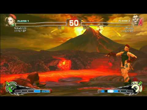 SSF4 Rank Match  NiKe5123 (CA)  vs  vorudo (BO)