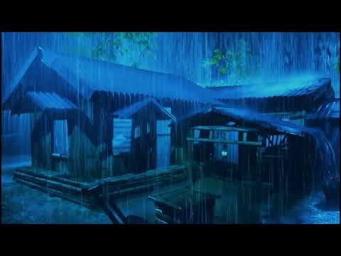 💦 Rain Falling on a Attic Skylight with Quiet Thunder Sounds that Can Help You Sleep Like a Baby 💤