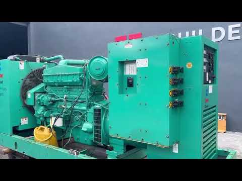 Cummins ONAN 350KW Diesel Engine Generator Start Up, 350DFCC, 3 PHASE, 535HP, Unit has 680 Hours