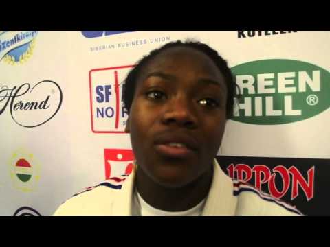 Clarisse Agbegnenou, une fille en or