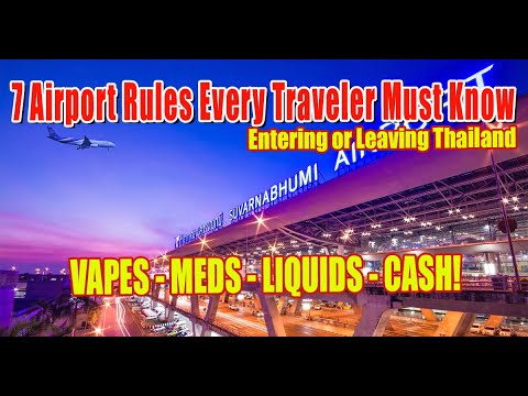 DON'T GET DENIED ENTRY! ✈️ 7 Critical Thailand Airport Rules You MUST Know (2026)