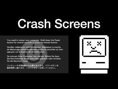 All Mac Crash Screens (Updated 2021)