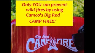 Camco Portable Camp Fires - Big Red and Little Red