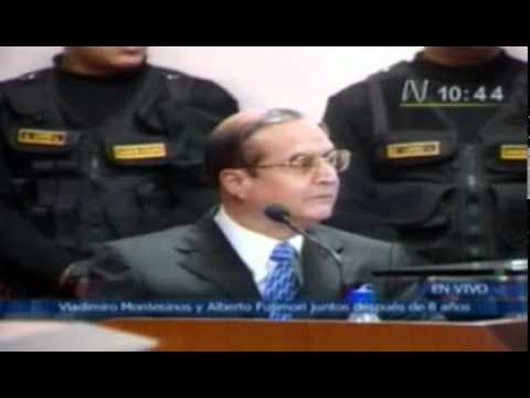 Vladimiro Montesinos declara en el juicio a Fujimori. Parte 5