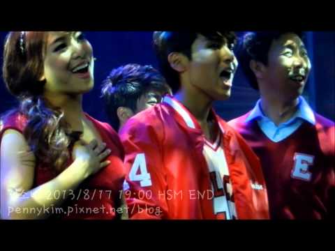 130817 19:00 RYEOWOOK HIGH SCHOOL MUSICAL END PART.
