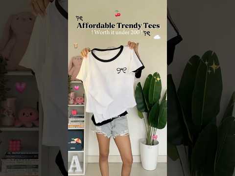 Meesho Cute Pintresty T-shirts under 200😱 #shortsviral #meeshofinds #shorts #tshirt #fyp