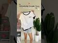 Meesho Cute Pintresty T Shirts Under 200 Shortsviral Meeshofinds Shorts Tshirt Fyp