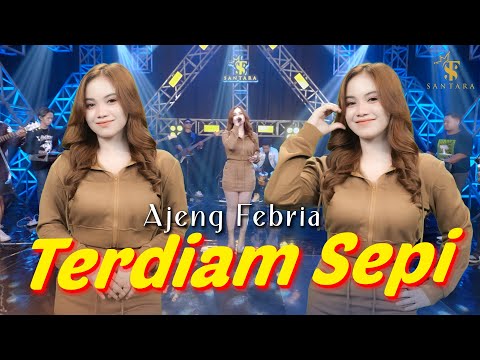 Ajeng Febria - TERDIAM SEPI | Santara ( Official Music Live )